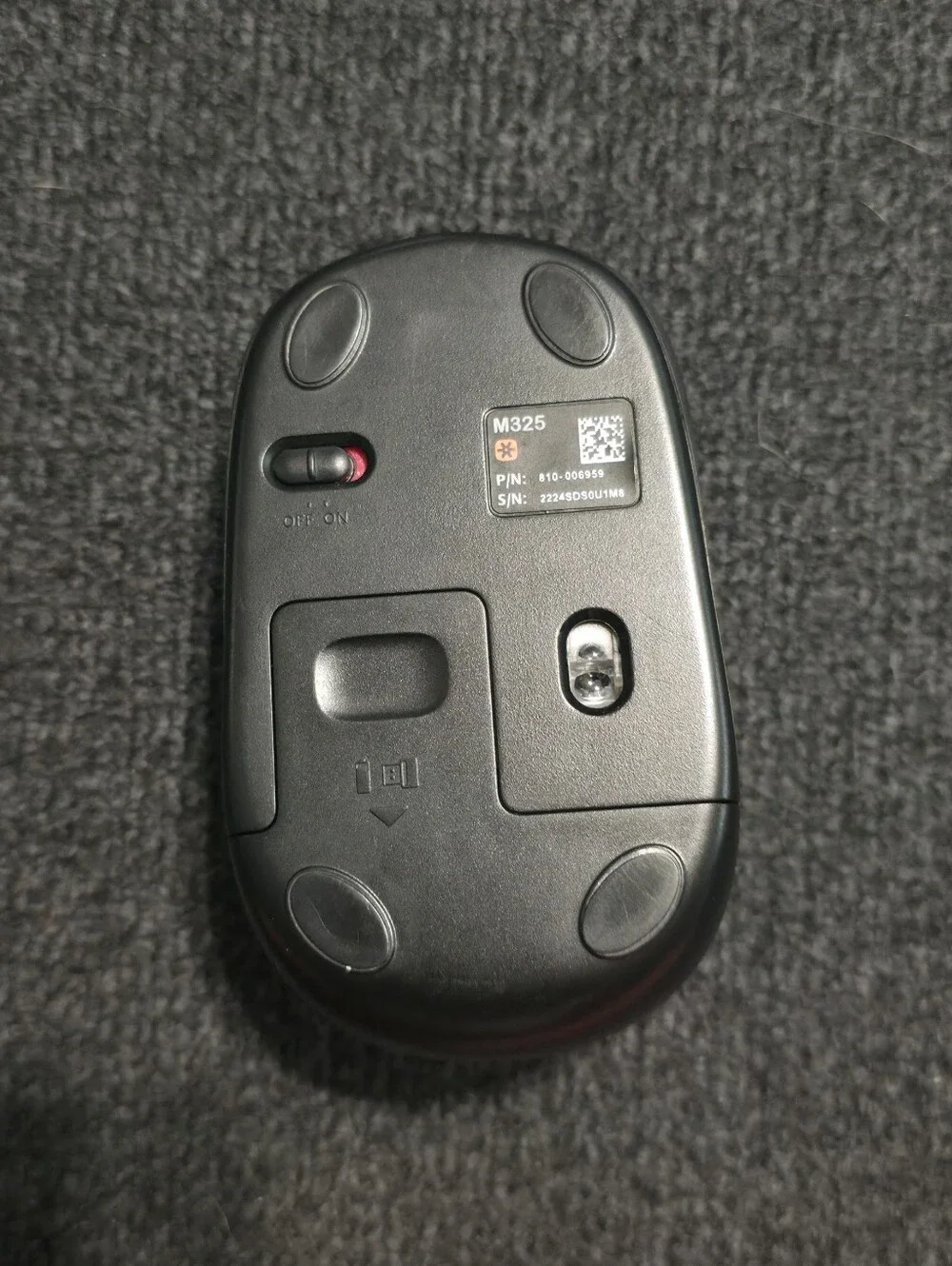Logitech Black Wireless Mouse